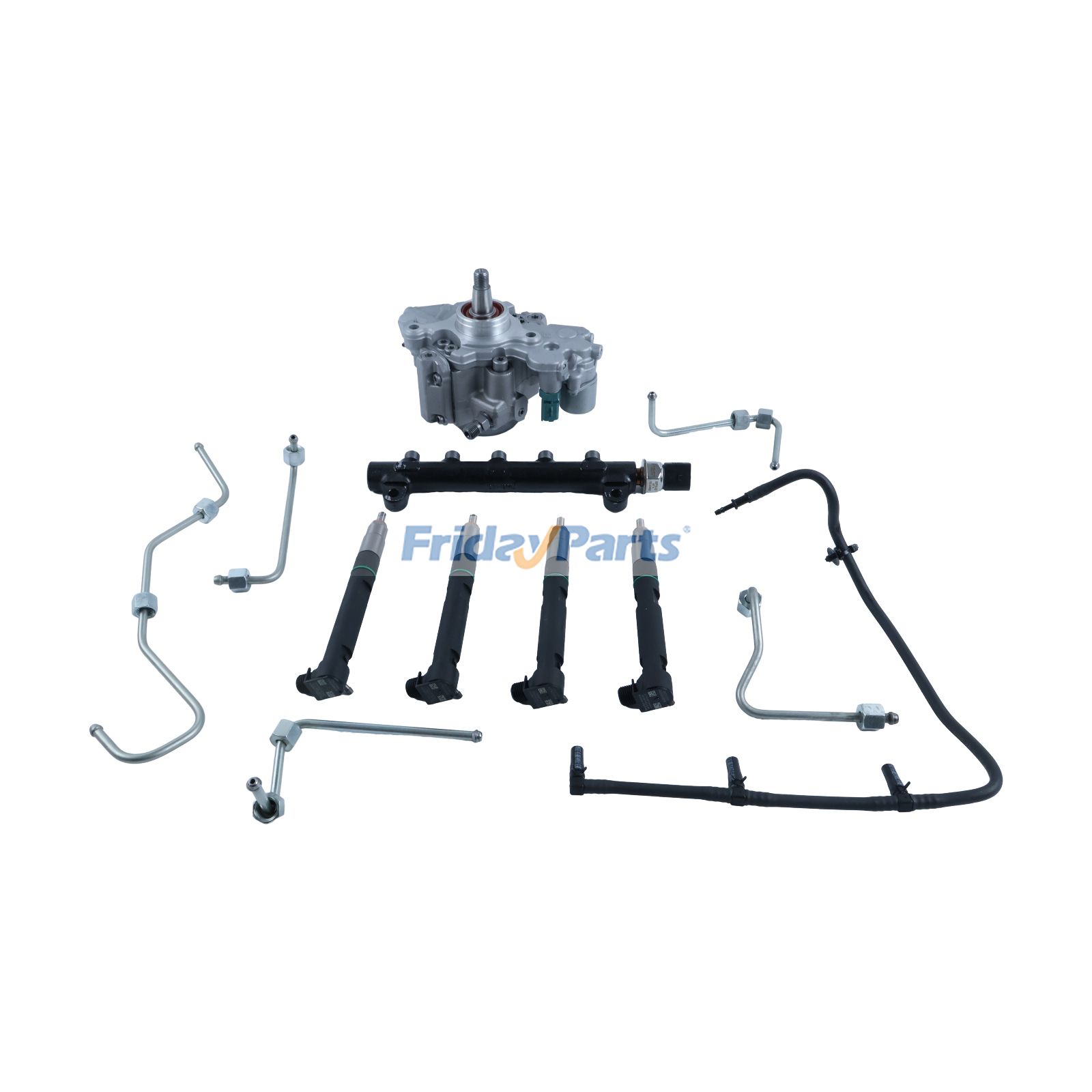 Komplettes Kraftstoffsystem 7516847 7516848 7516849 7030409 für Doosan Motor D24 Bobcat Lader T450 T590 S510 S650