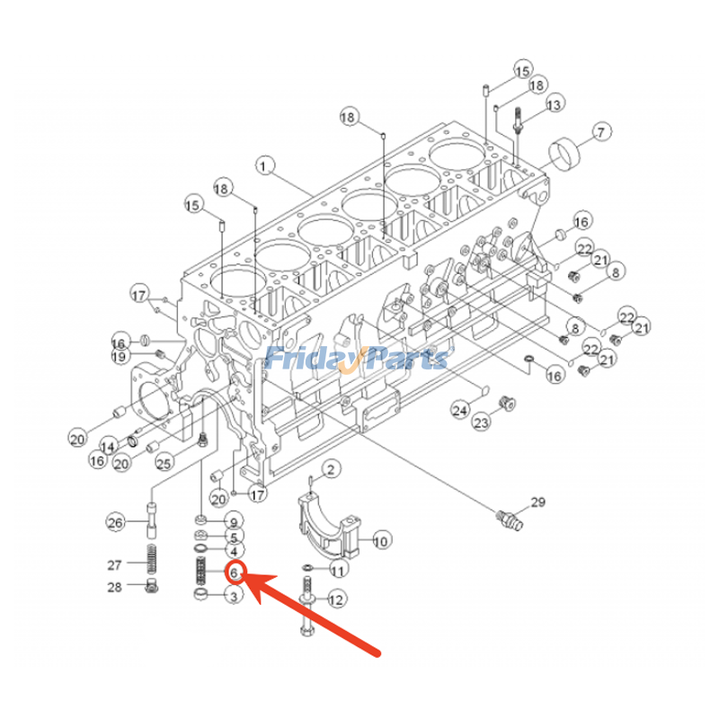 Compression Spring for Loader