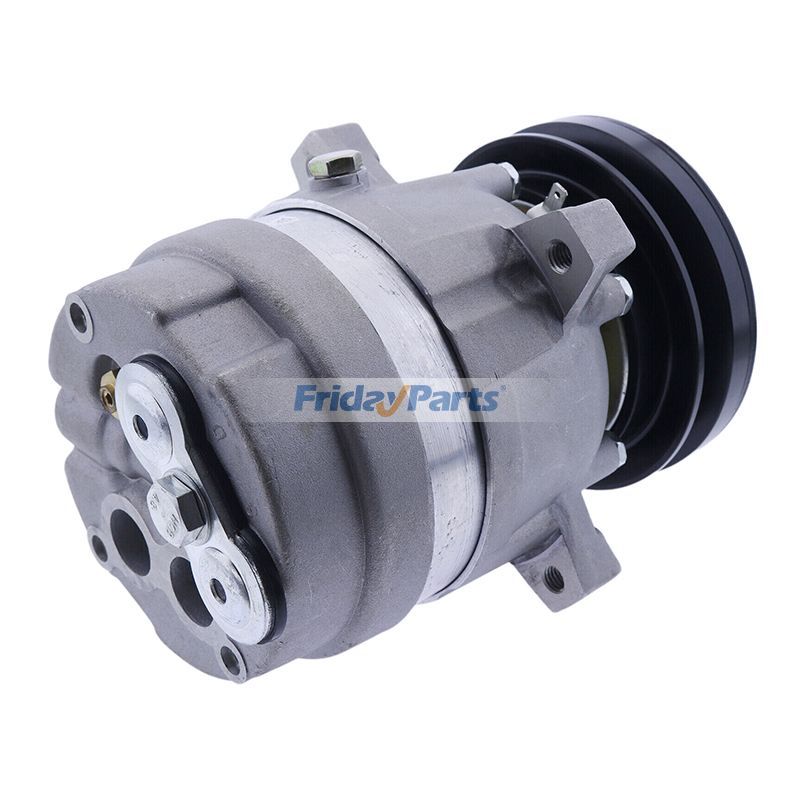 Compresor de aire acondicionado 2208-6012B para excavadora Doosan Daewoo B55W-1 B55W-2 DX35Z DX53W DX55 DX55W DX60R DX62R-3 DX63-3 DX80R DX85R-3 para Excavadora Para DOOSAN FridayParts