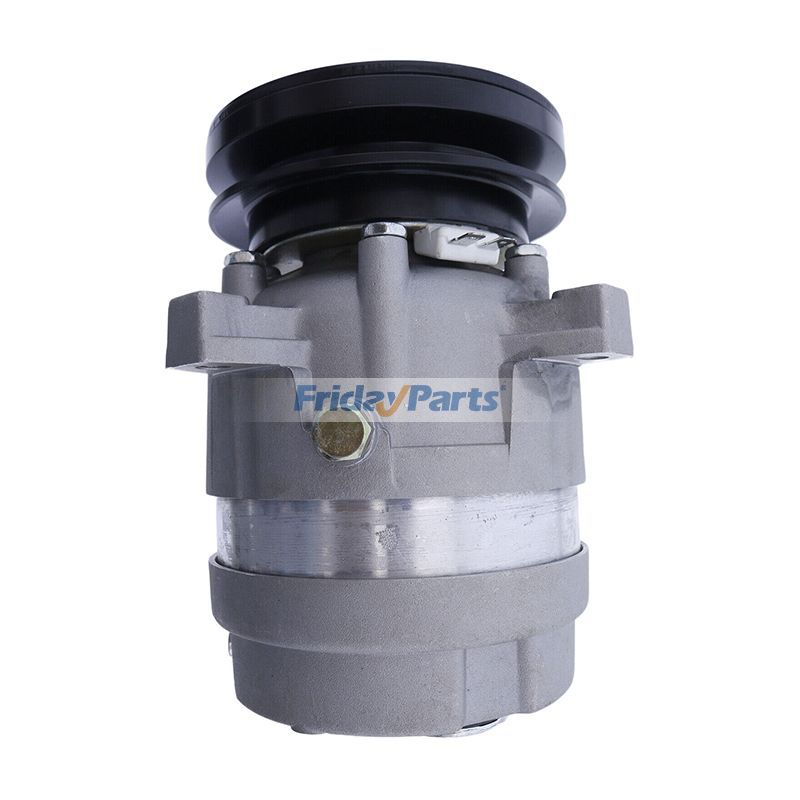 Compresor de aire acondicionado 2208-6012B para excavadora Doosan Daewoo B55W-1 B55W-2 DX35Z DX53W DX55 DX55W DX60R DX62R-3 DX63-3 DX80R DX85R-3 de FridayParts