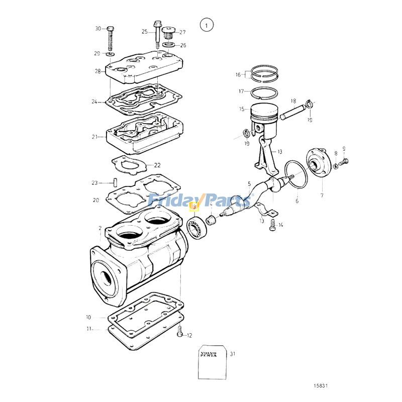 エンジン コンプレッサーベアリング