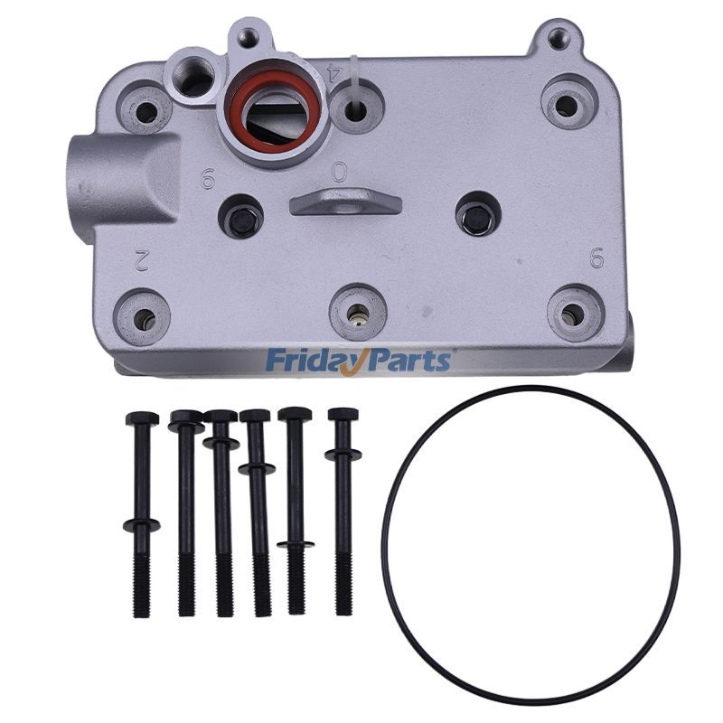 ボルボ FH12 FM12 NH12 D12 トラック用コンプレッサー シリンダー ヘッド 20701803