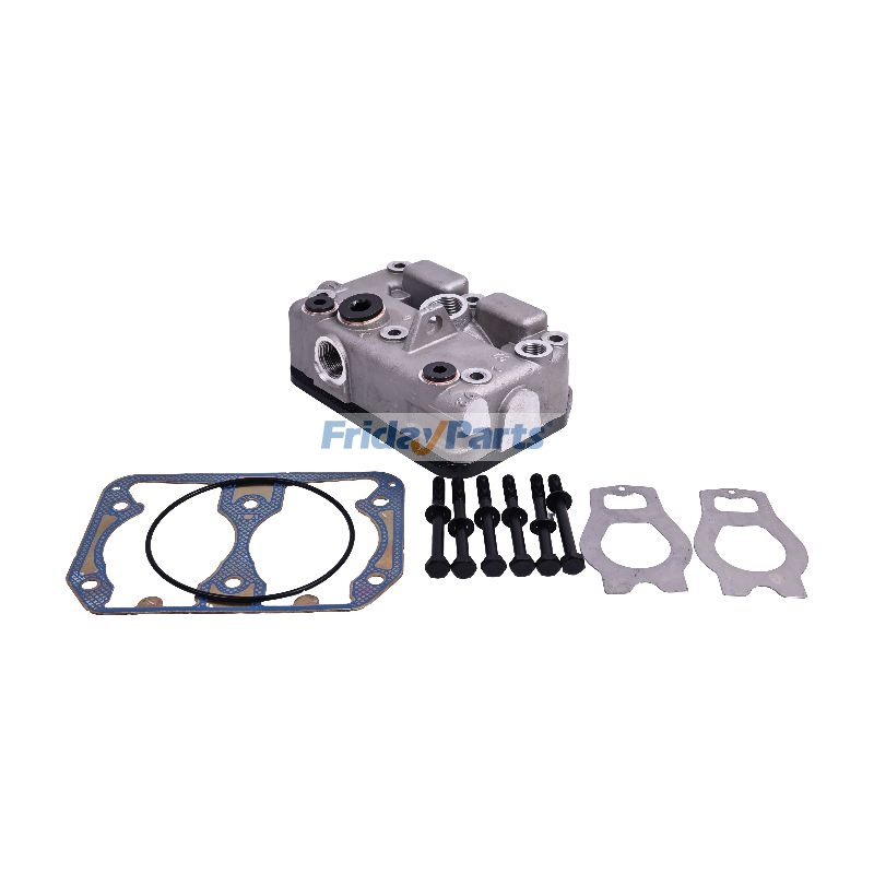 Culata de compresor completa 3090378 para camión Volvo FL10 FL12 F12 F16 FL6 NL10 NL12 B10M B58 de FridayParts