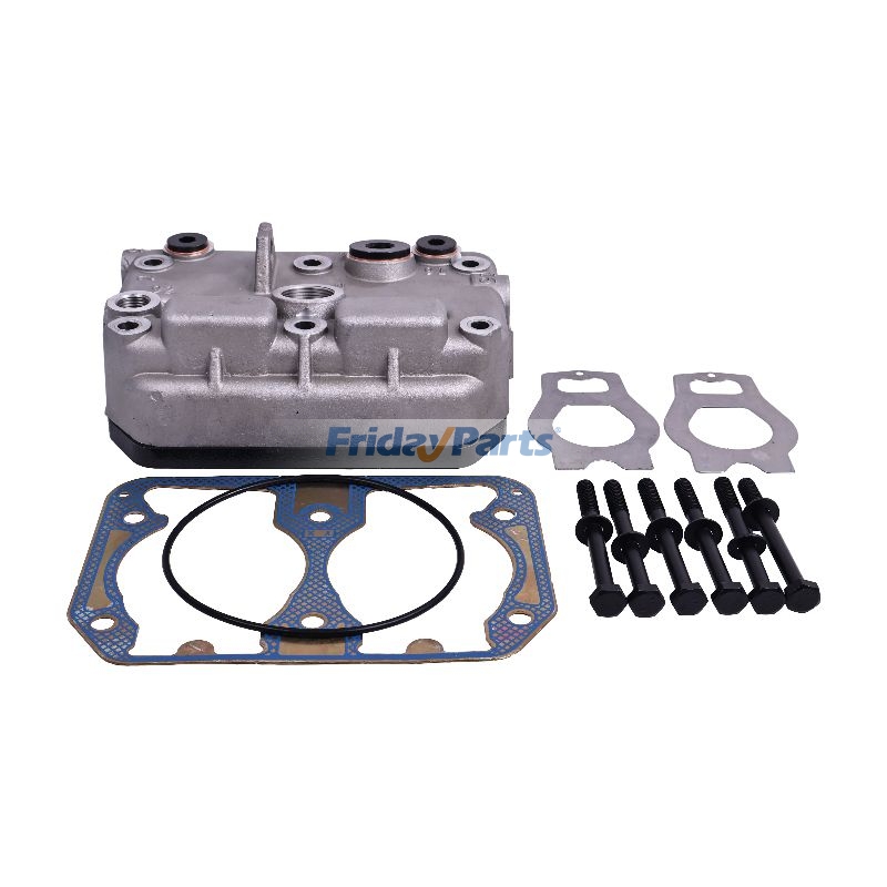 Culata de compresor completa 3090378 para camión Volvo FL10 FL12 F12 F16 FL6 NL10 NL12 B10M B58