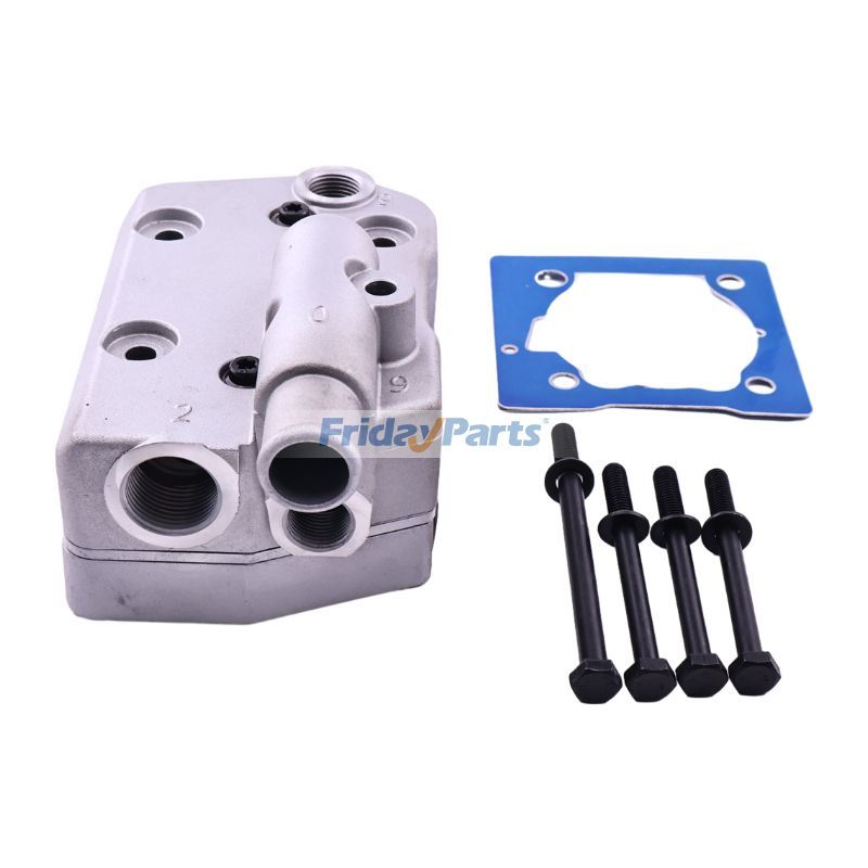 Culata de compresor completa 3800822 9111549202 para motor Cummins 6BT 6CT QSB5.9 Ottawa Spotter Truck C50 de FridayParts