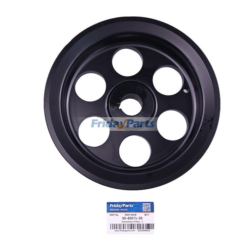 Compressor Pulley 50-60071-00 for Carrier Transicold Supra 922 944 950 1150 Oasis 350