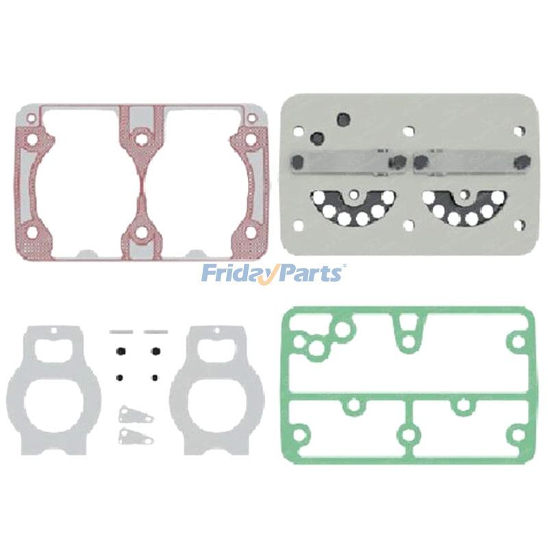 ボルボ B12 FH12 トラック TWD1240VE TAD1241VE エンジン用コンプレッサー バルブ プレート キット 3097146