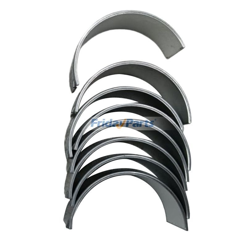 1 juego de cojinetes de biela 129150-23601 129150-23611 para motor Yanmar 4TNV88 Komatsu 4D88E-5 4D88E-6 de FridayParts