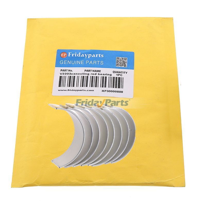 1 juego de cojinetes de biela para motor Kubota V2203 V2203DI