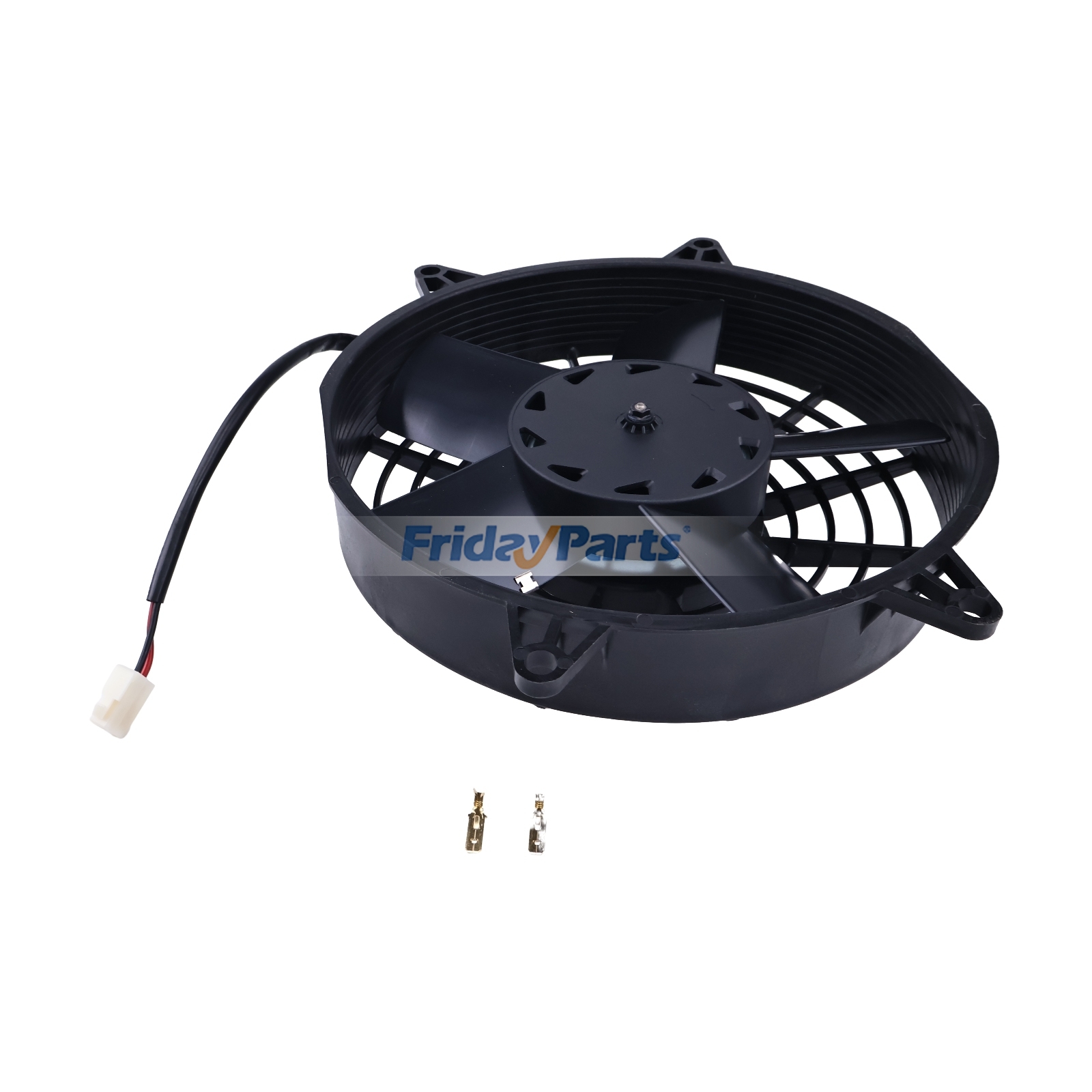 Conjunto de ventilador de condensador 180-5928 para Caterpillar CAT 914K 918M D3G D3K2 D4G D4K D5G D5K2 Para CAT