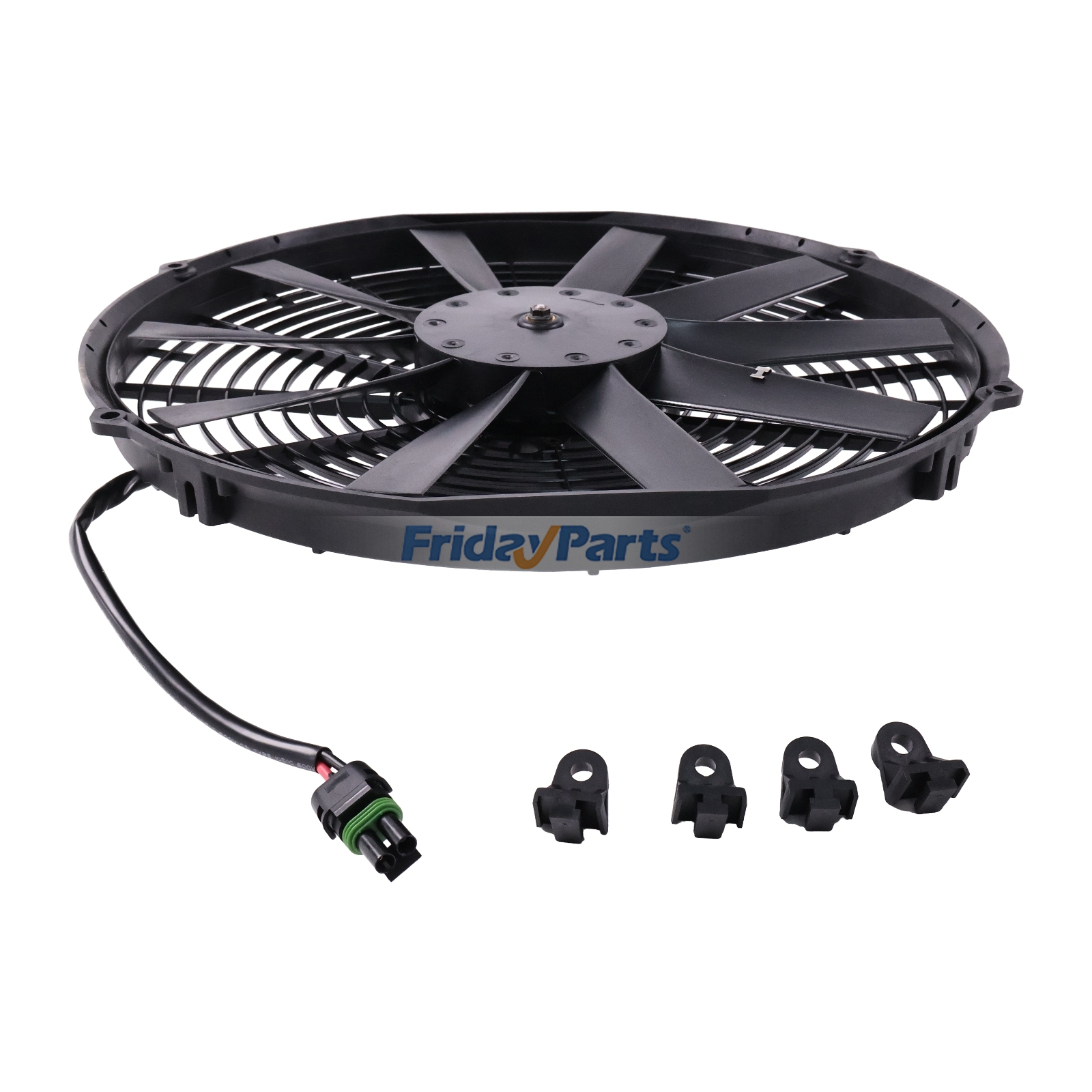 FridayParts Condenser Fan Assembly