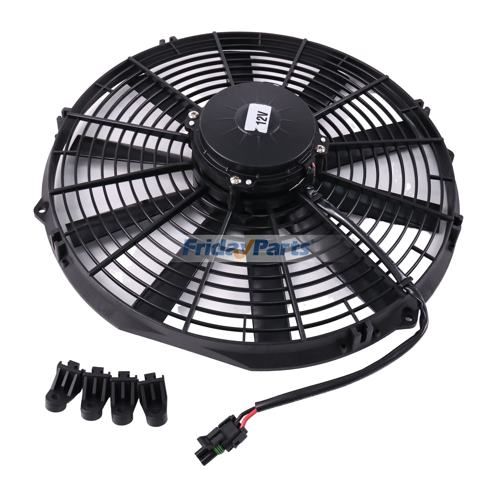 Condenser Fan Assembly 47395178 for CASE Loader SR175 SR200 SV185 SV250 TR270 TR320