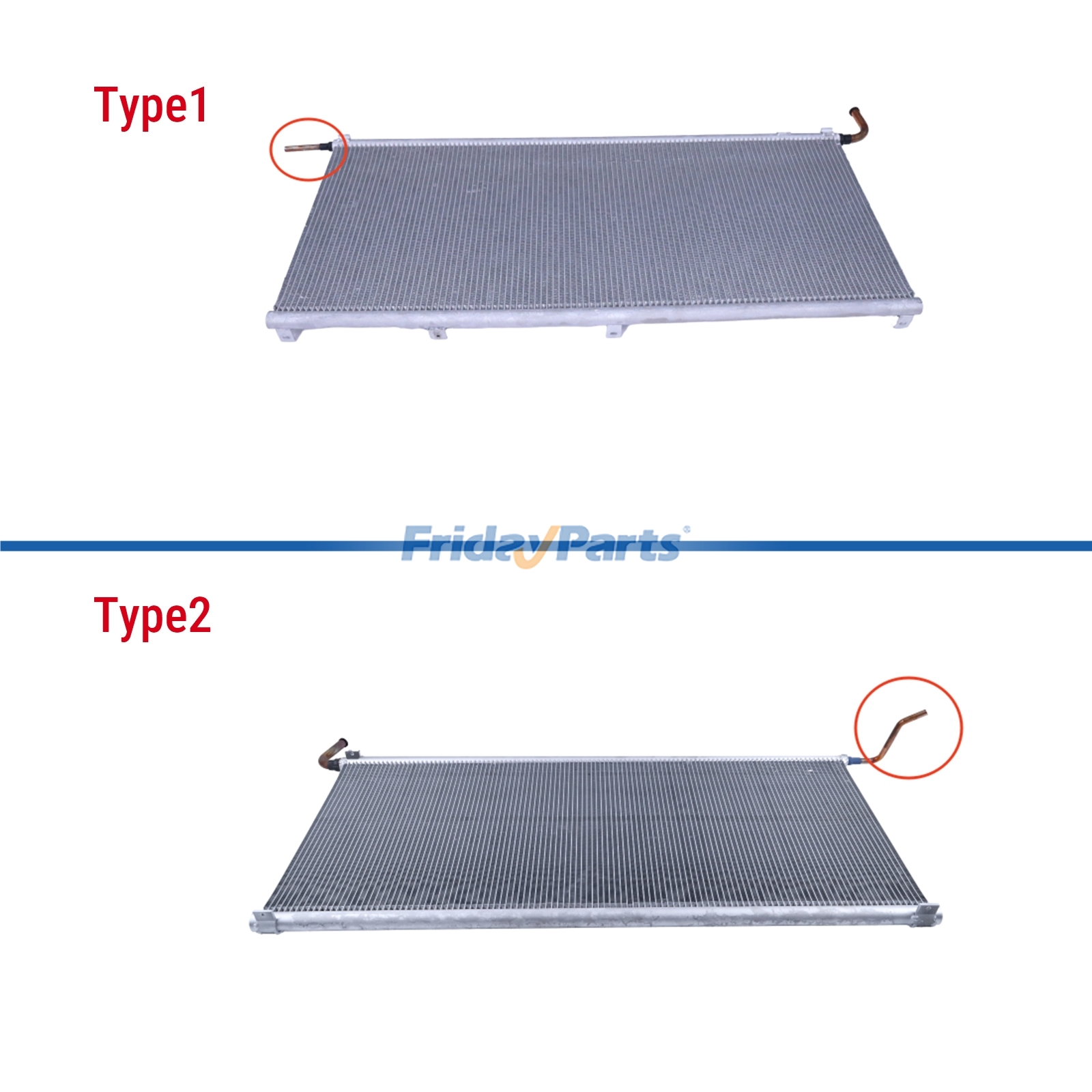 Condenser Coil for Transport Refrigeration