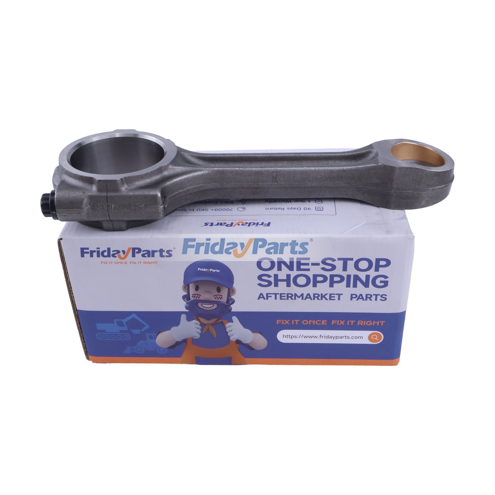 Bielle 02/201973 pour chargeuse-pelleteuse JCB 2CX 3CX 4CX 214-2 214-4 217S 215E 214S