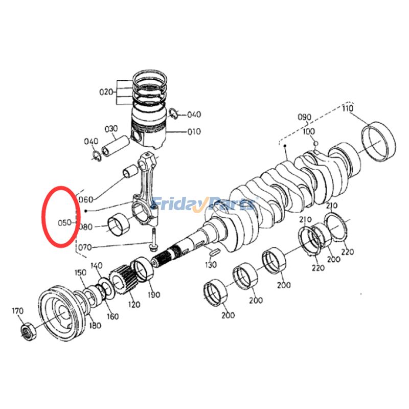 Pièces pour Moteur,Pelle,Chargeur