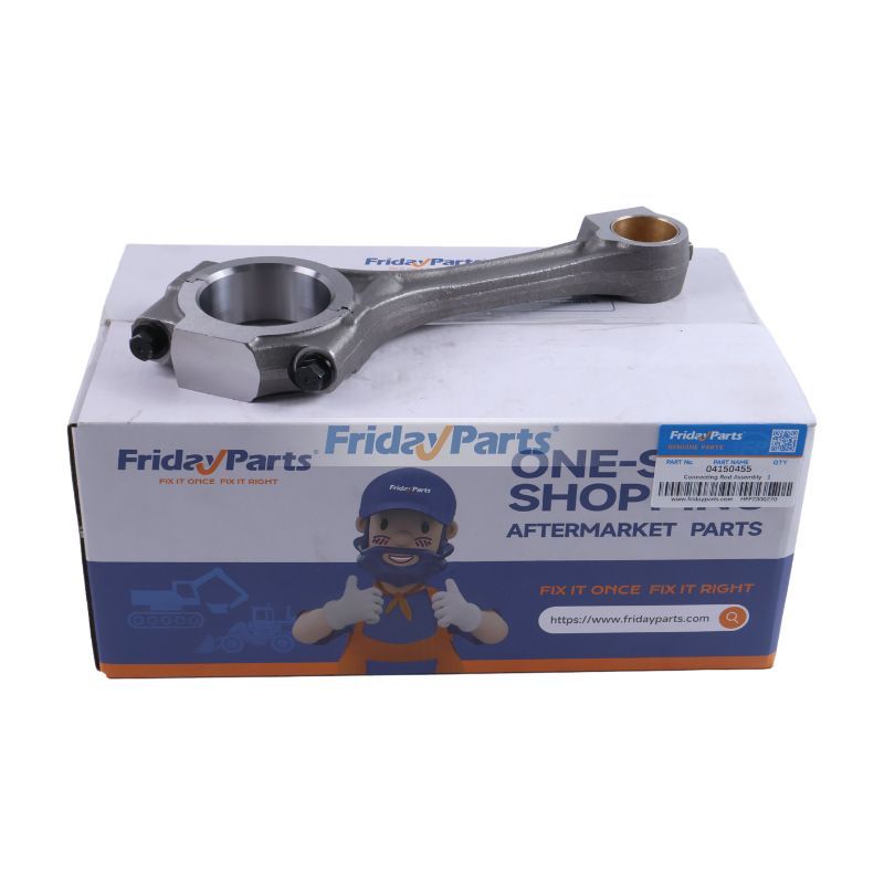 Connecting Rod Assembly 04150455 for Deutz Engine F3L912 F4L912 F5L912W F6L912 BF8L413F F3L913 BF4L913 F4L913 F6L913