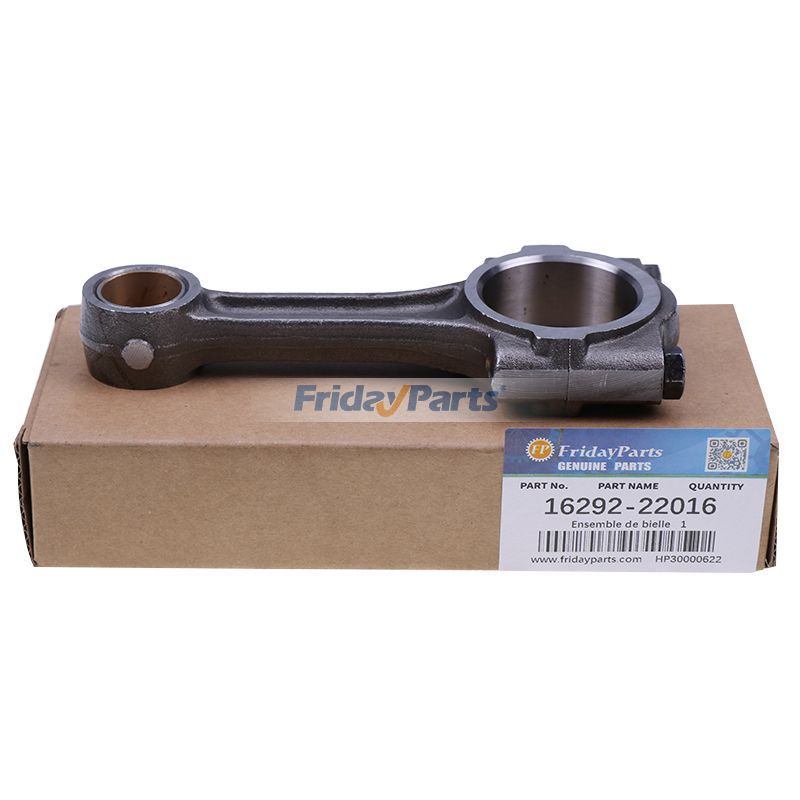 Connecting Rod Assembly 16292-22016 for Kubota Engine D1105 Excavator KX71-3S U25S U27-4