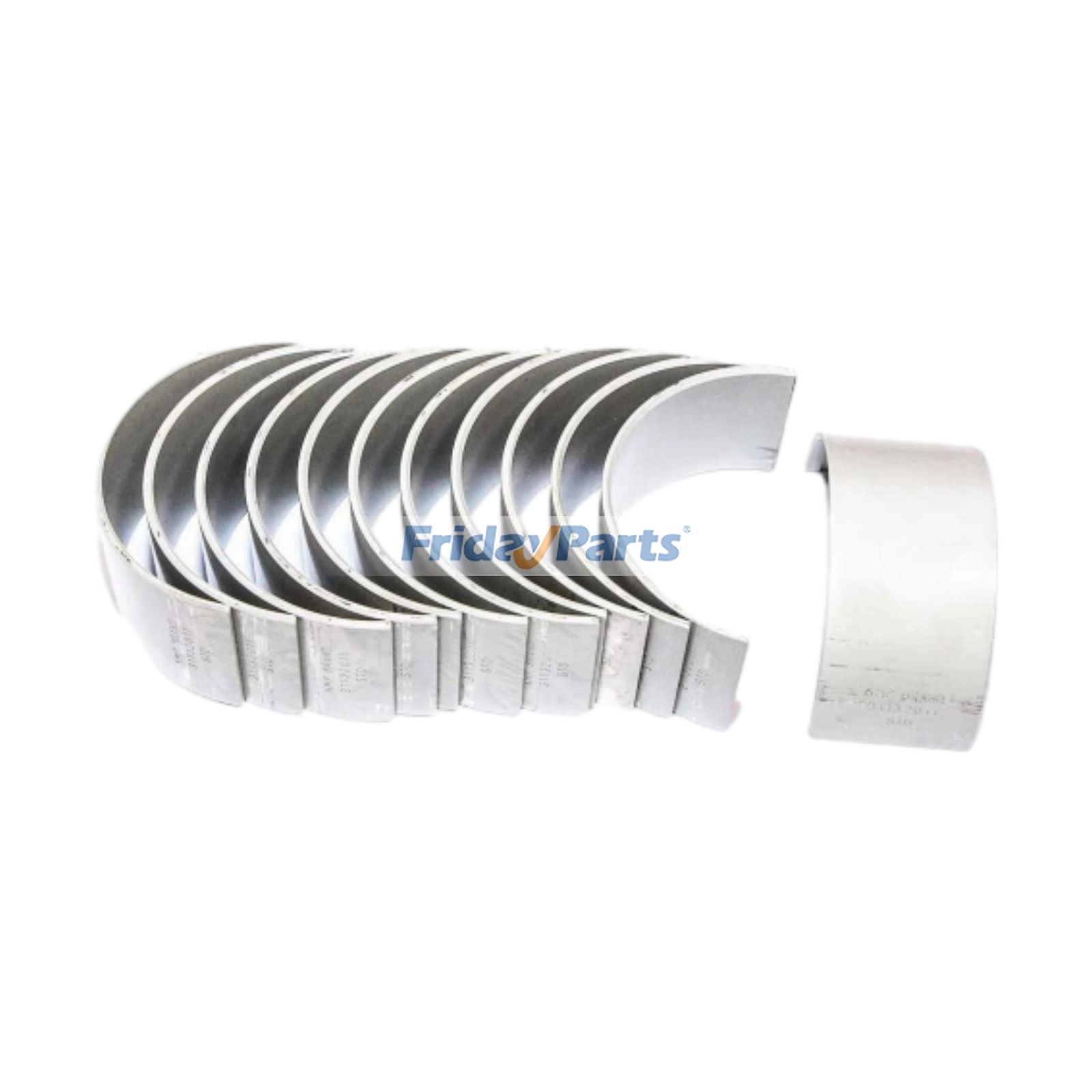 Jeu de coussinets de bielle U5ME0003 pour moteur Perkins 1006.6, 1006.60, 6.354, 6.354.1, 6.354.4 et tracteur Massey Ferguson 396, 399, 2705 et 3095