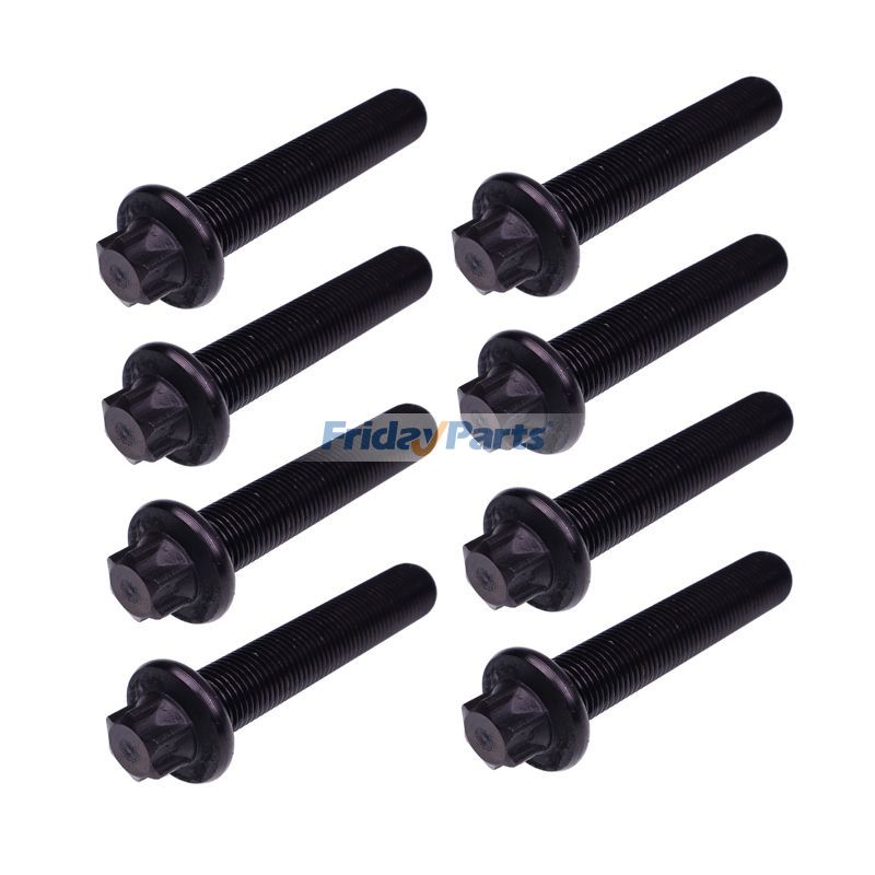 8 stück Pleuel Schraube T400001 für Perkins Motor 1106A-70TG 1106D-E66TA 1206E-E66TA 1104D-E44T 1104D-44 1104C-44 1104C-44TA