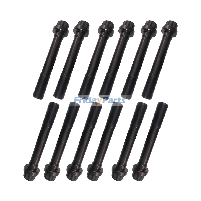 Tornillo de la tapa de la biela 4095792 para motor Cummins QSK23, excavadora Hyundai R1200-9 de FridayParts