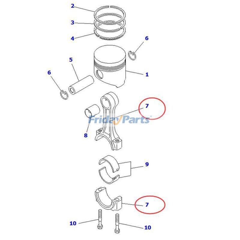 Connecting Rod for Engine