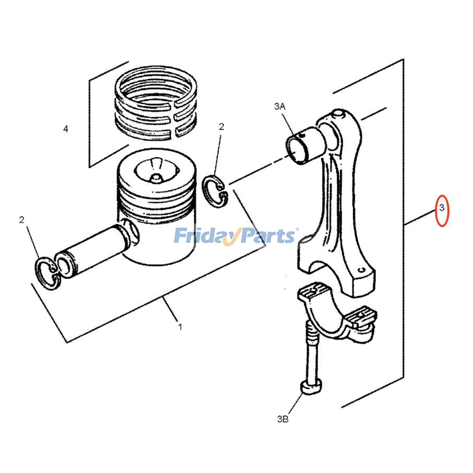Biellepour Moteur,Chargeur