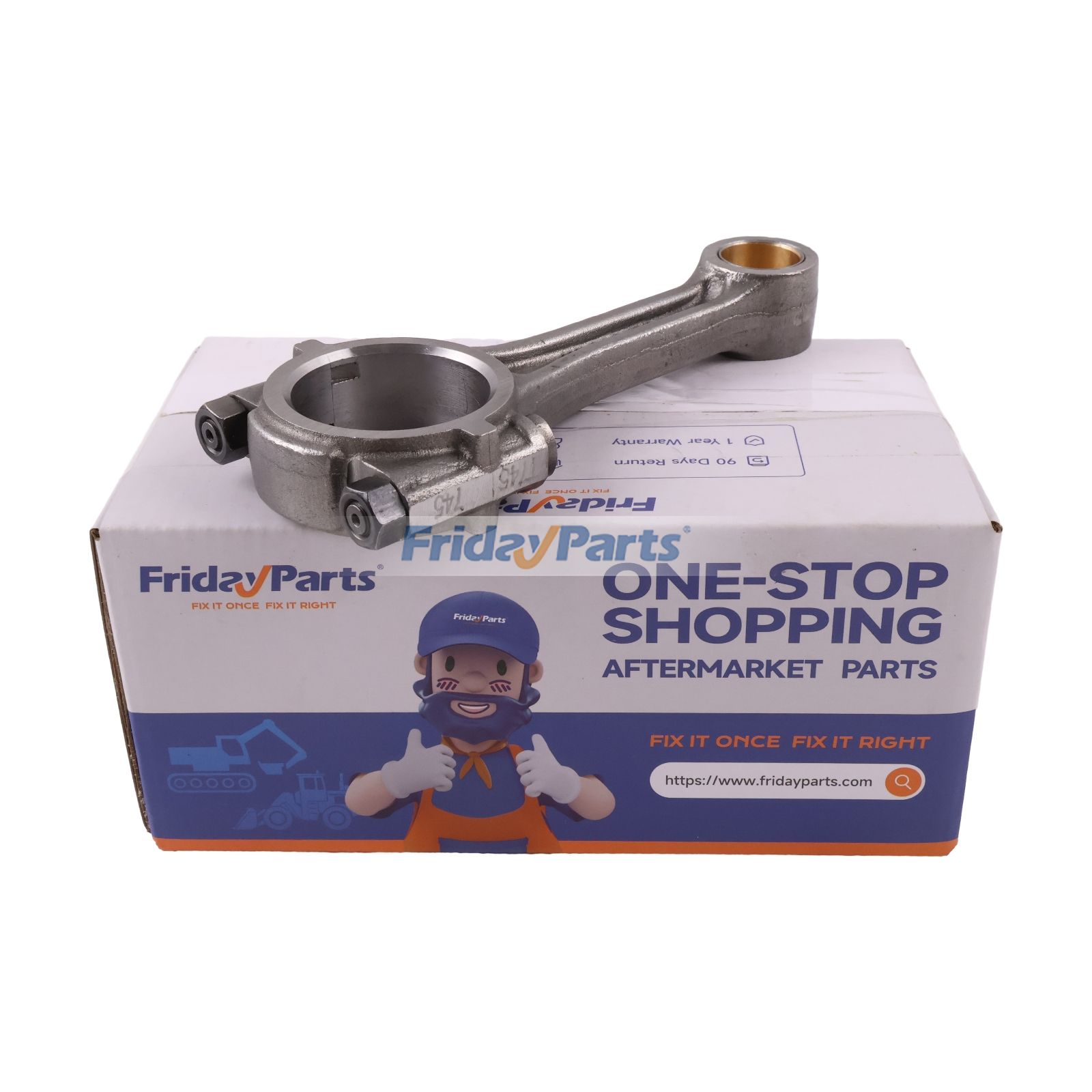 Connecting Rod for Shibaura S773 Engine CASE DX25E New Holland TZ25DA Tractor