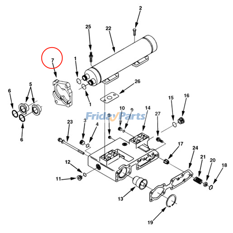Connection Retainer for Engine,Excavator,Loader