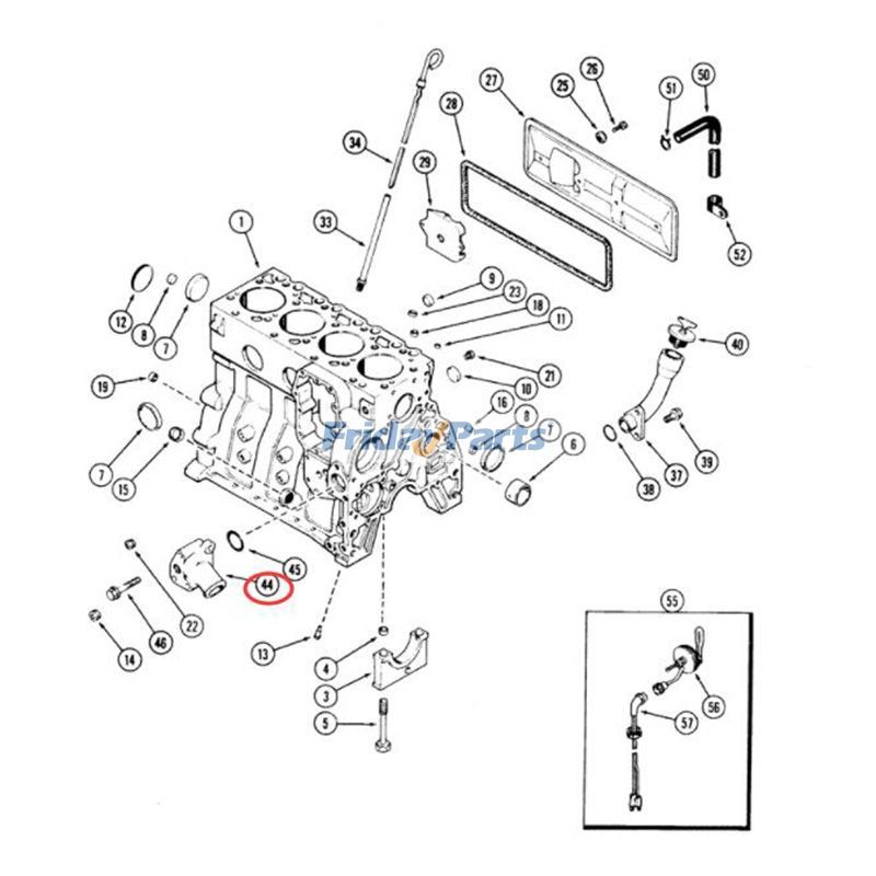 Connection Water Inlet Elbow J903102 for CASE Engine 4390 6590 Tractor 1896 2096 5120 5130 5140 5220 5240 5250 for less
