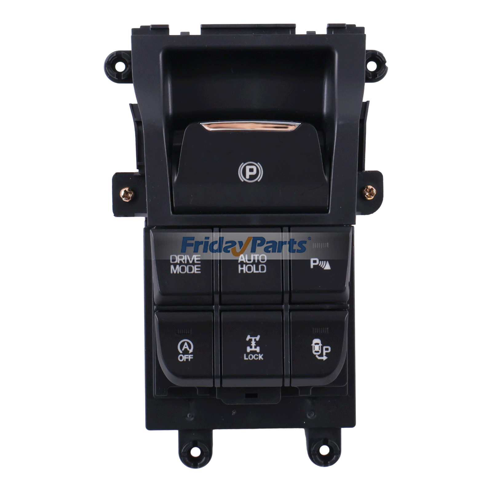 FridayParts Multifunktions-Handbremsschalter in der Konsole