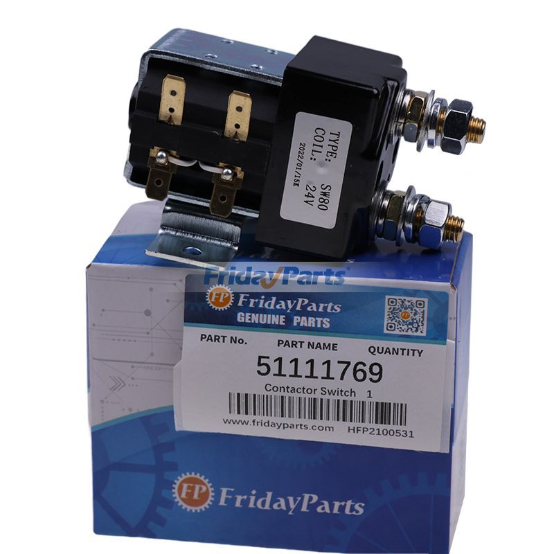 Contacteur SW80 24V 120A 51111769 pour chariot élévateur Jungheinrich EJE 20C 116 118 120