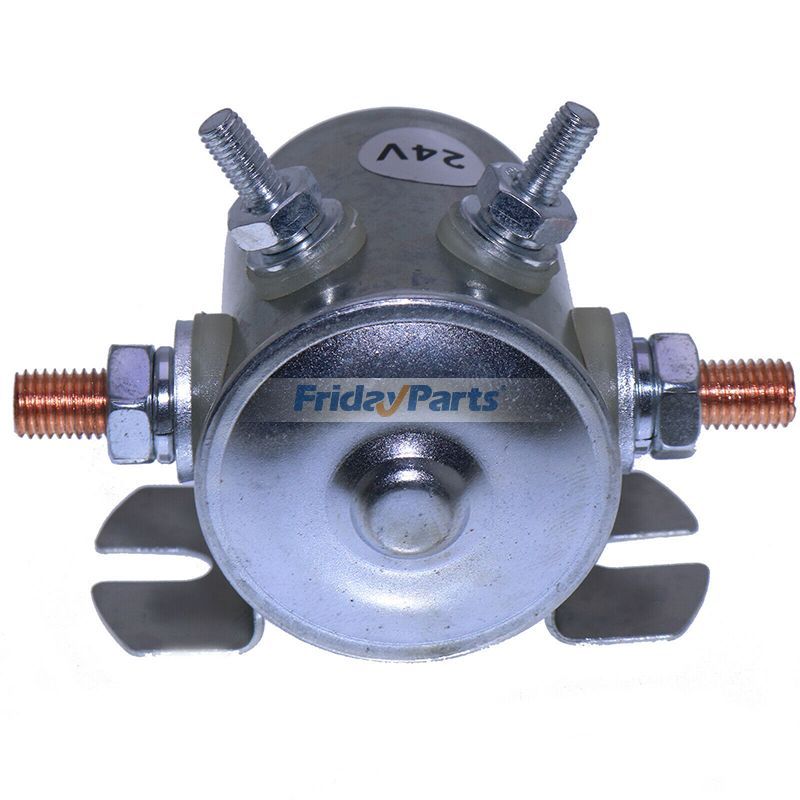 Relais de contacteur solénoïde continu à 4 bornes 24 V pour nacelle élévatrice articuléepour Nacelle Élévatrice