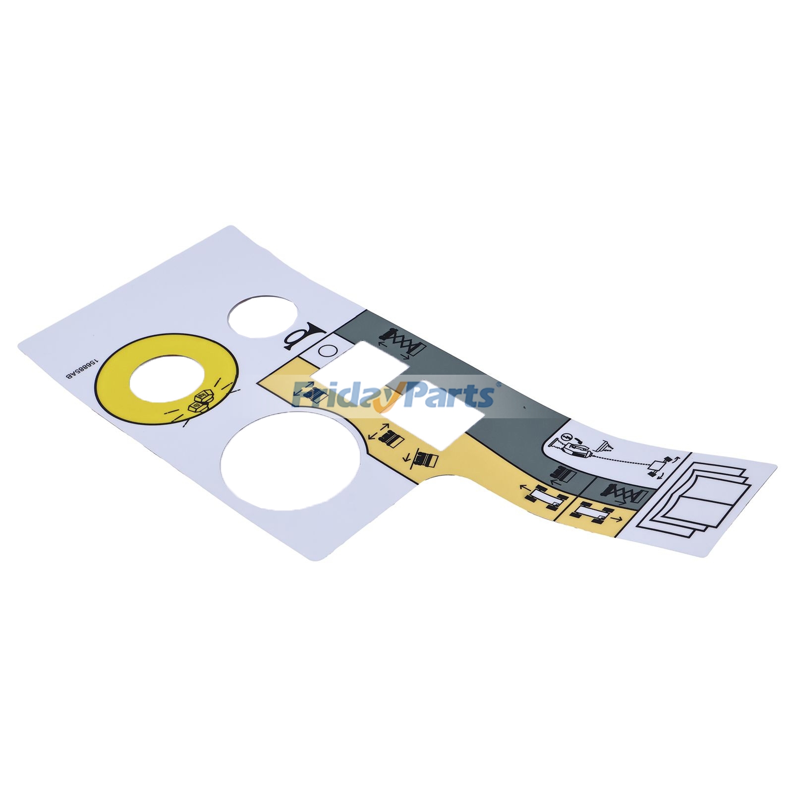 Control Box Decal 156885 for Skyjack Electric Scissor Lift SJIII3215 SJIII3219 SJIII3220 SJIII3226 SJIII4620 SJIII4626 SJIII4632 SJIII4740