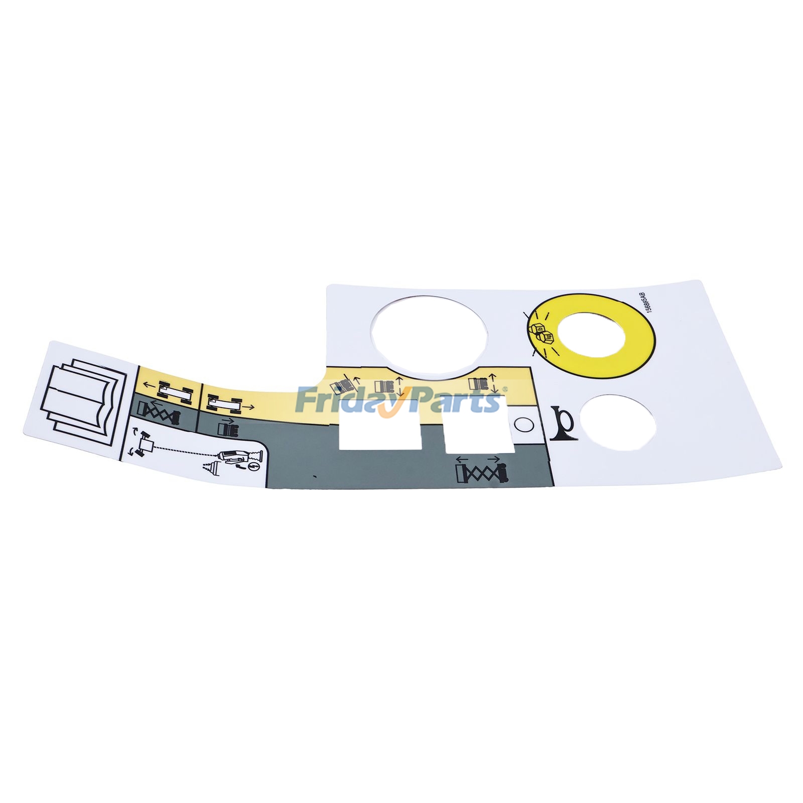 Compre Decalque de caixa de controle 156885 para elevador de tesoura elétrico Skyjack SJIII3215 SJIII3219 SJIII3220 SJIII3226 SJIII4620 SJIII4626 SJIII4632 SJIII4740 na FridayParts