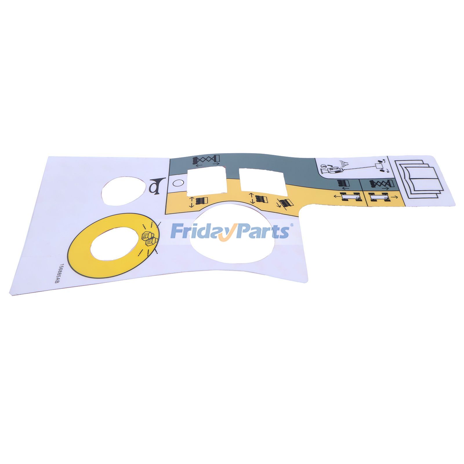 Control Box Decal for Aerial Work Platforms