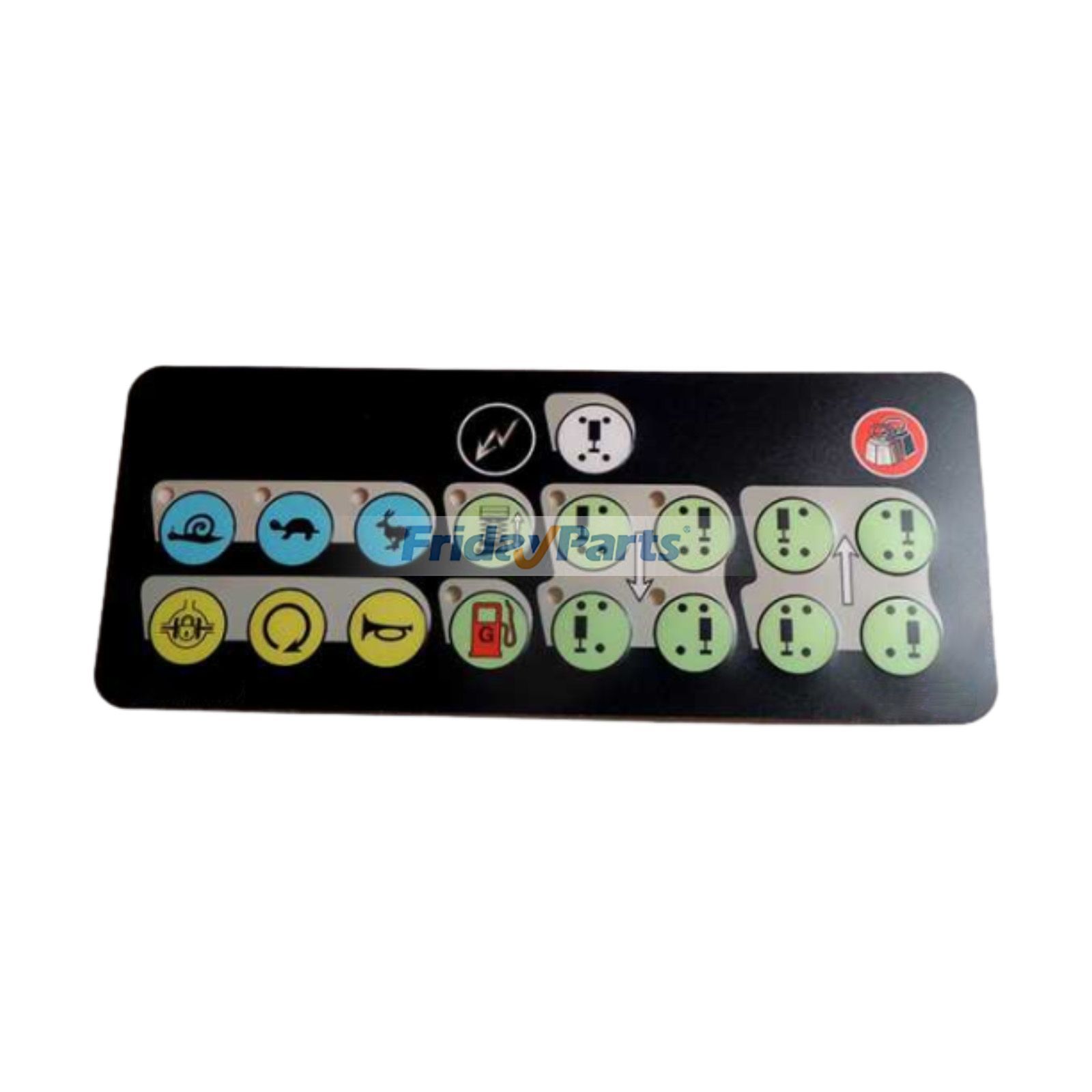 Control Box Decal 3078152690B for Haulotte Scissor Lift Compact 10DX 12DX H15SXL