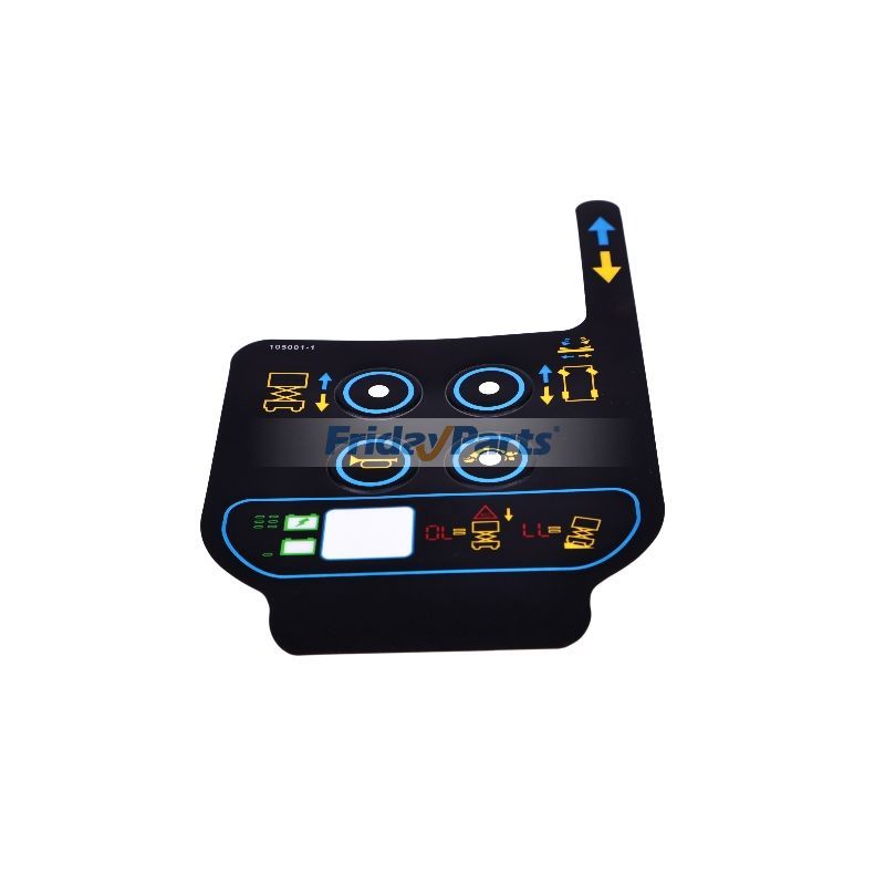 Control Box Decal DL-09140001 for Dingli Scissor Lift JCPT1614 JCPT1612