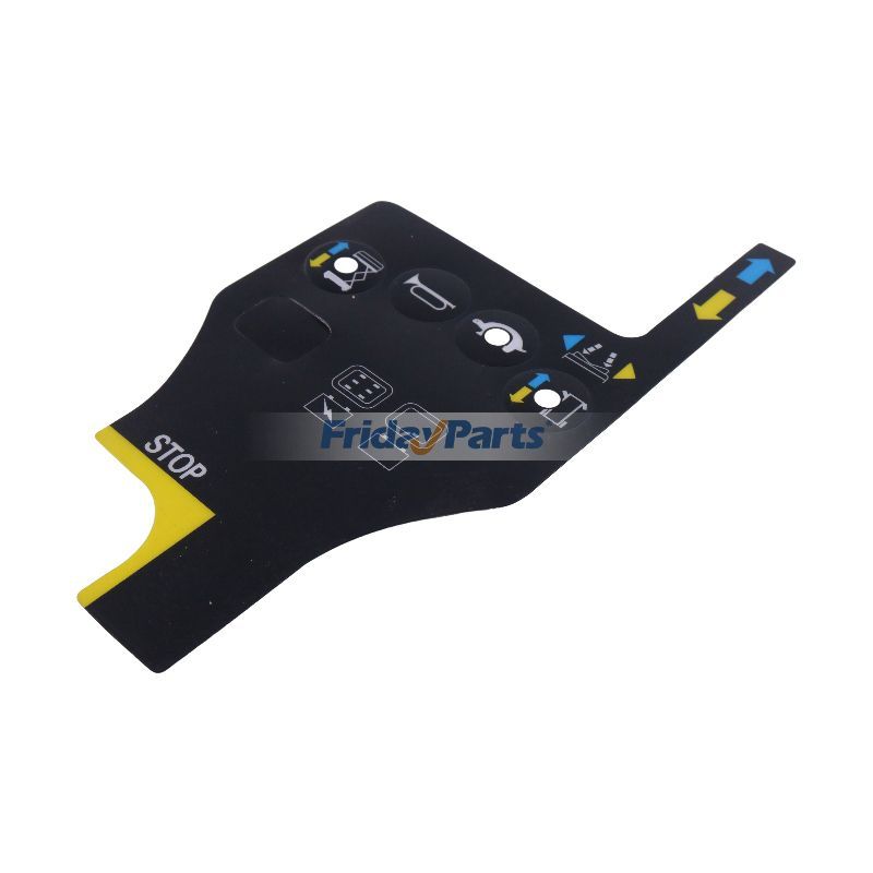 Control Box Overlay Decal for Aerial Work Platforms