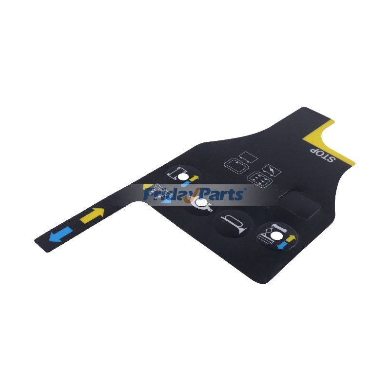 Aerial Work Platforms Control Box Overlay Decal