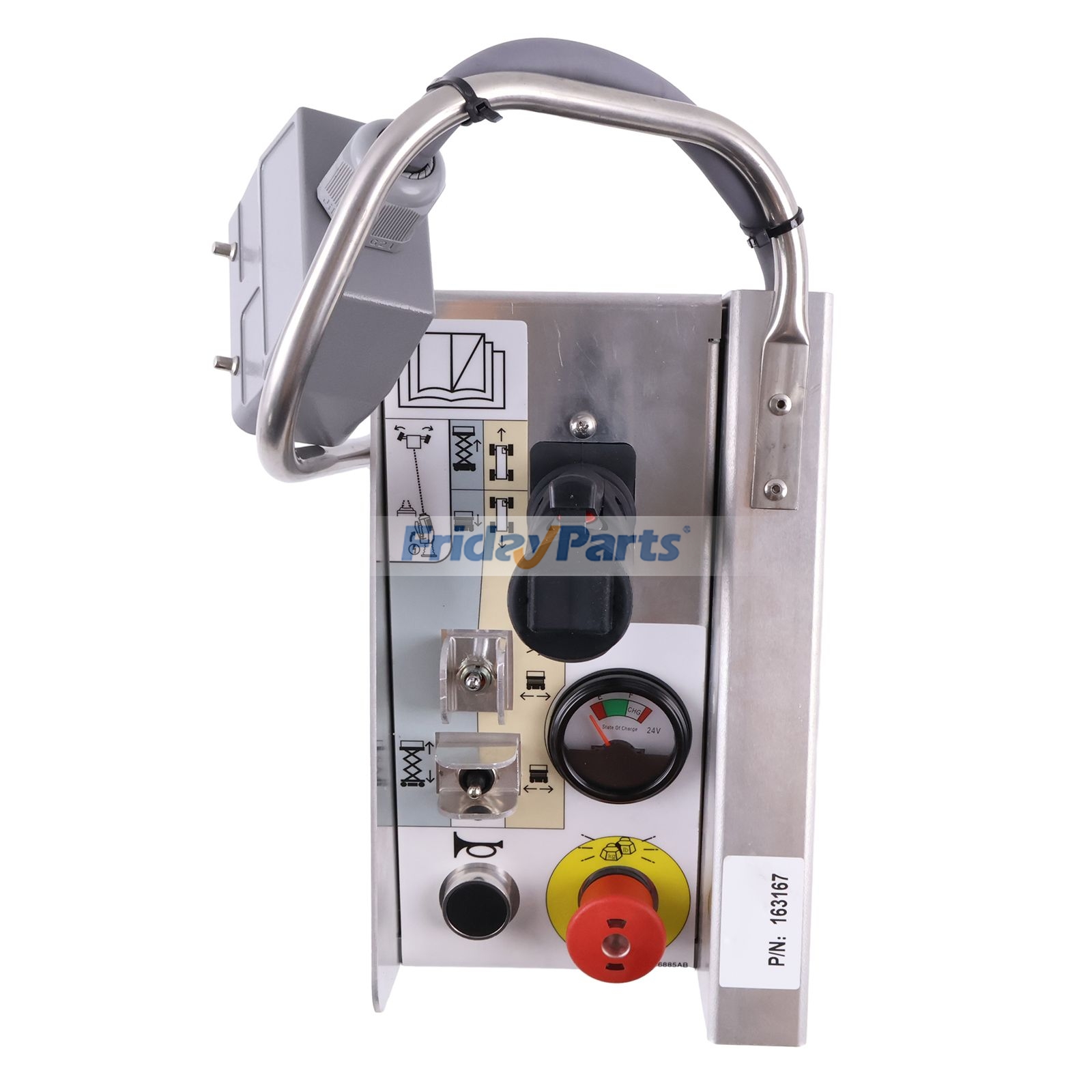 Caja de control con manija 163404 para plataforma elevadora de tijera Skyjack SJII3215 SJII3219 SJIII3220 SJIII3226 SJIII4620 SJIII4626 SJIII4632 de FridayParts