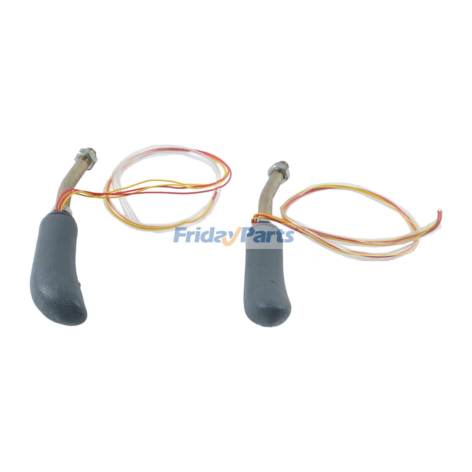 1 par de empuñaduras de perilla de control KHJ2912 y KHJ2913 para excavadora CASE CX210B CX210BLR CX210BNLC CX240B CX290B CX80