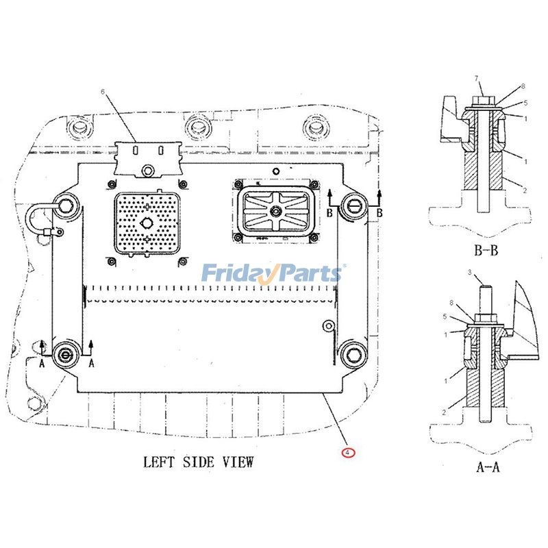Control Module 262-2878 for Caterpillar CAT Engine C9 C15 Wheel Loader ...