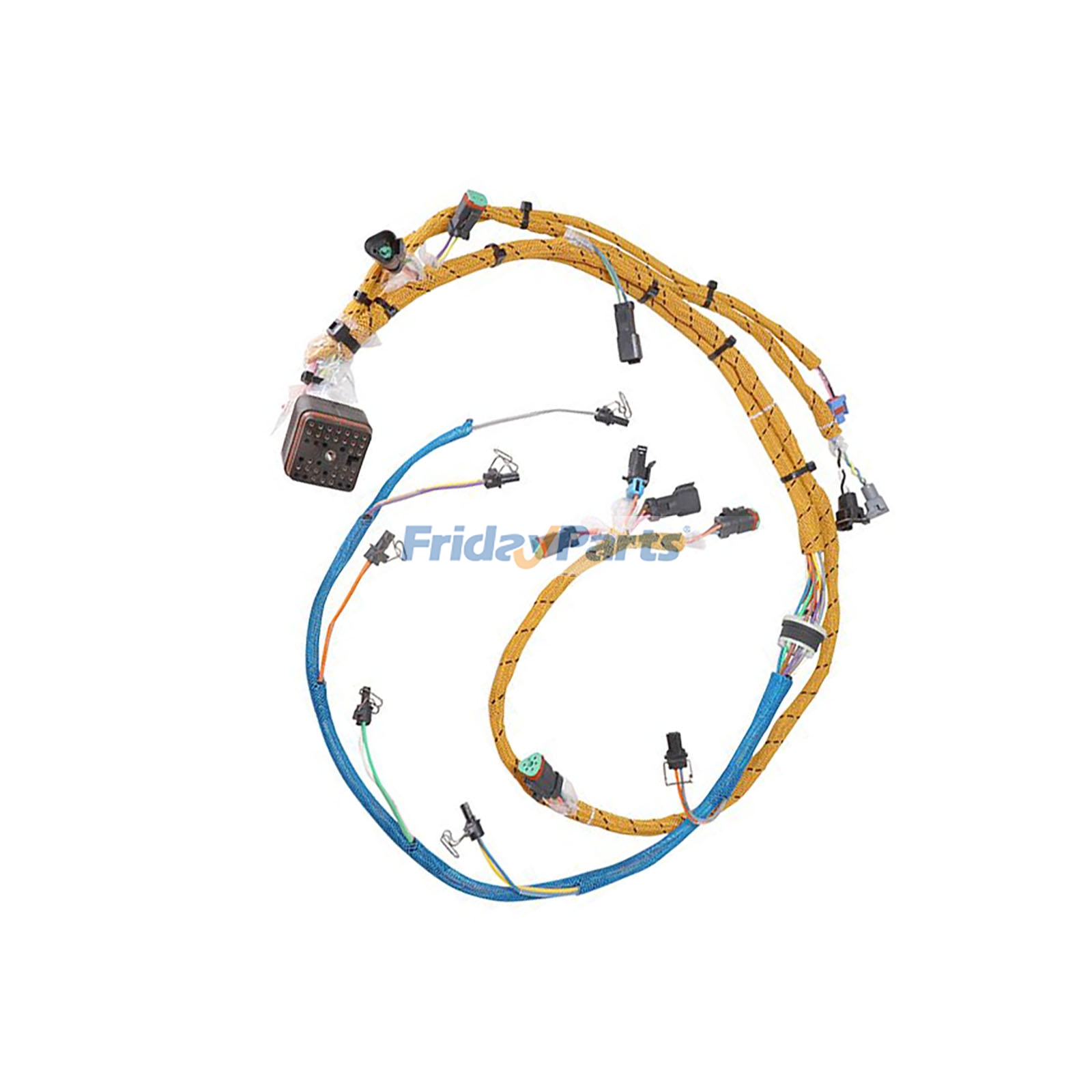 Mazo de cables del módulo de control 156-7105 para camión con motor Caterpillar CAT 3116 3126
