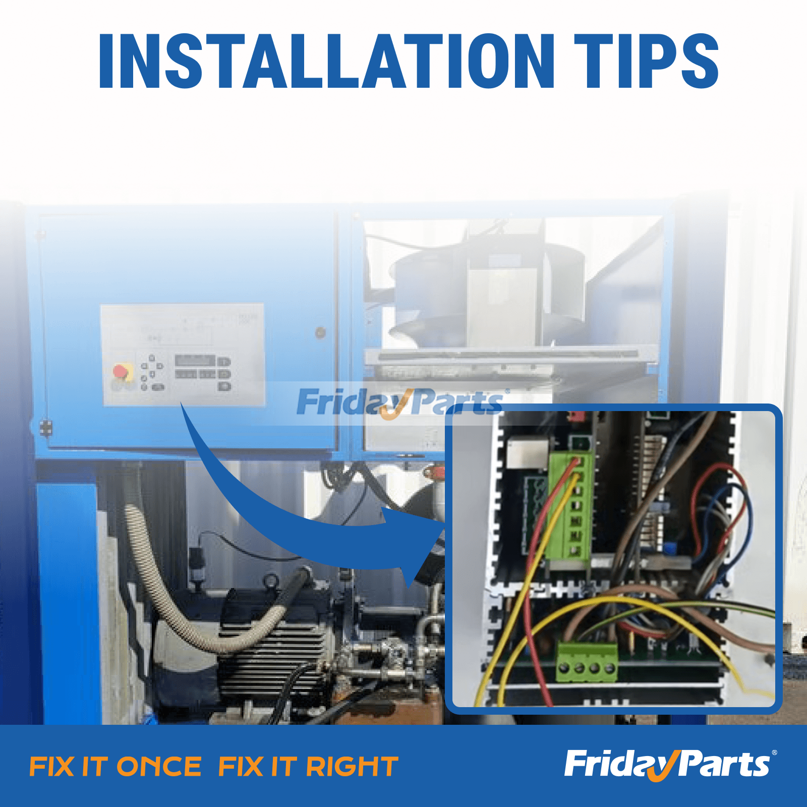 Aftermarket-CompAir-Bedienfeld für Delcos 3100für LuftkompressorFür CompAir