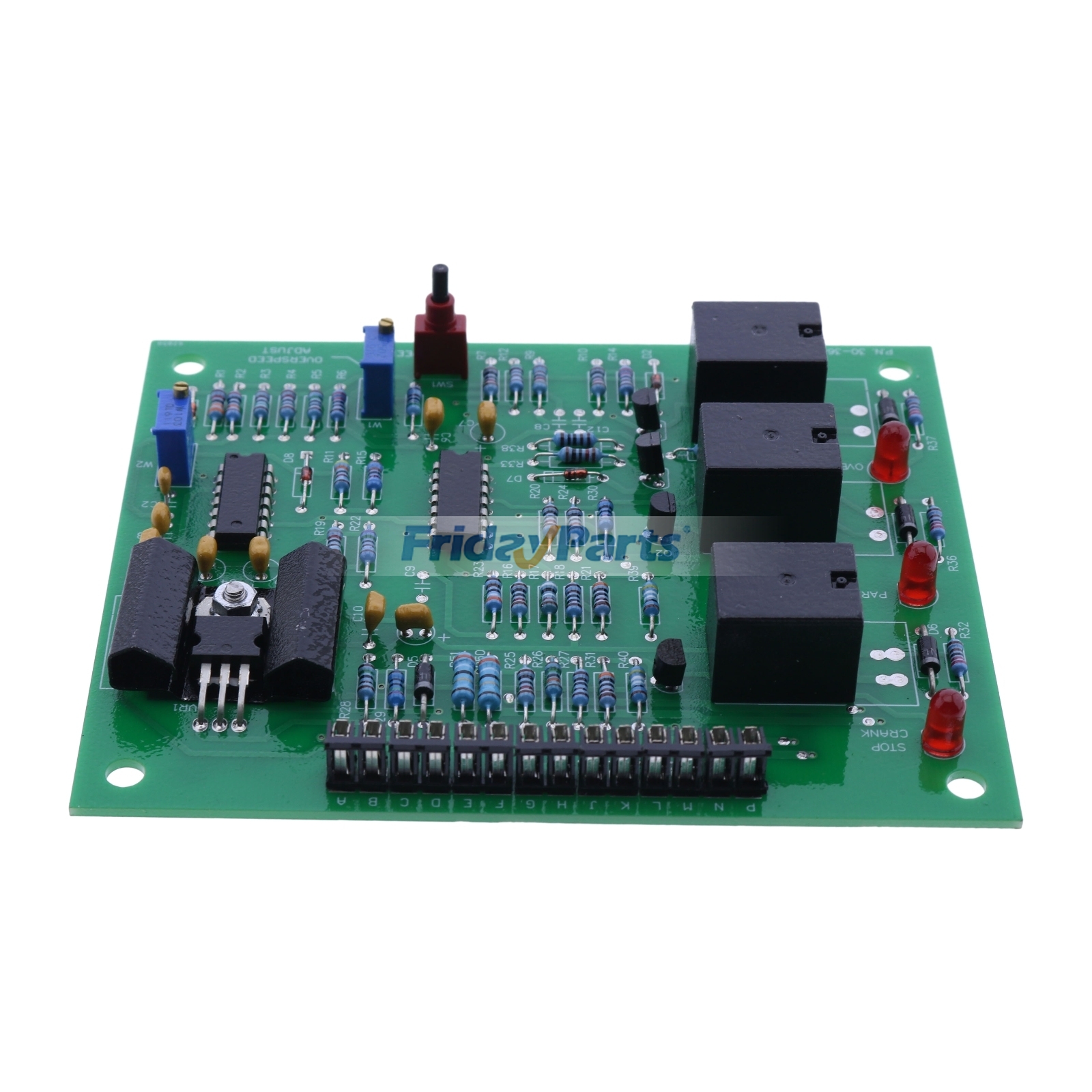 FridayParts Bedienfeld