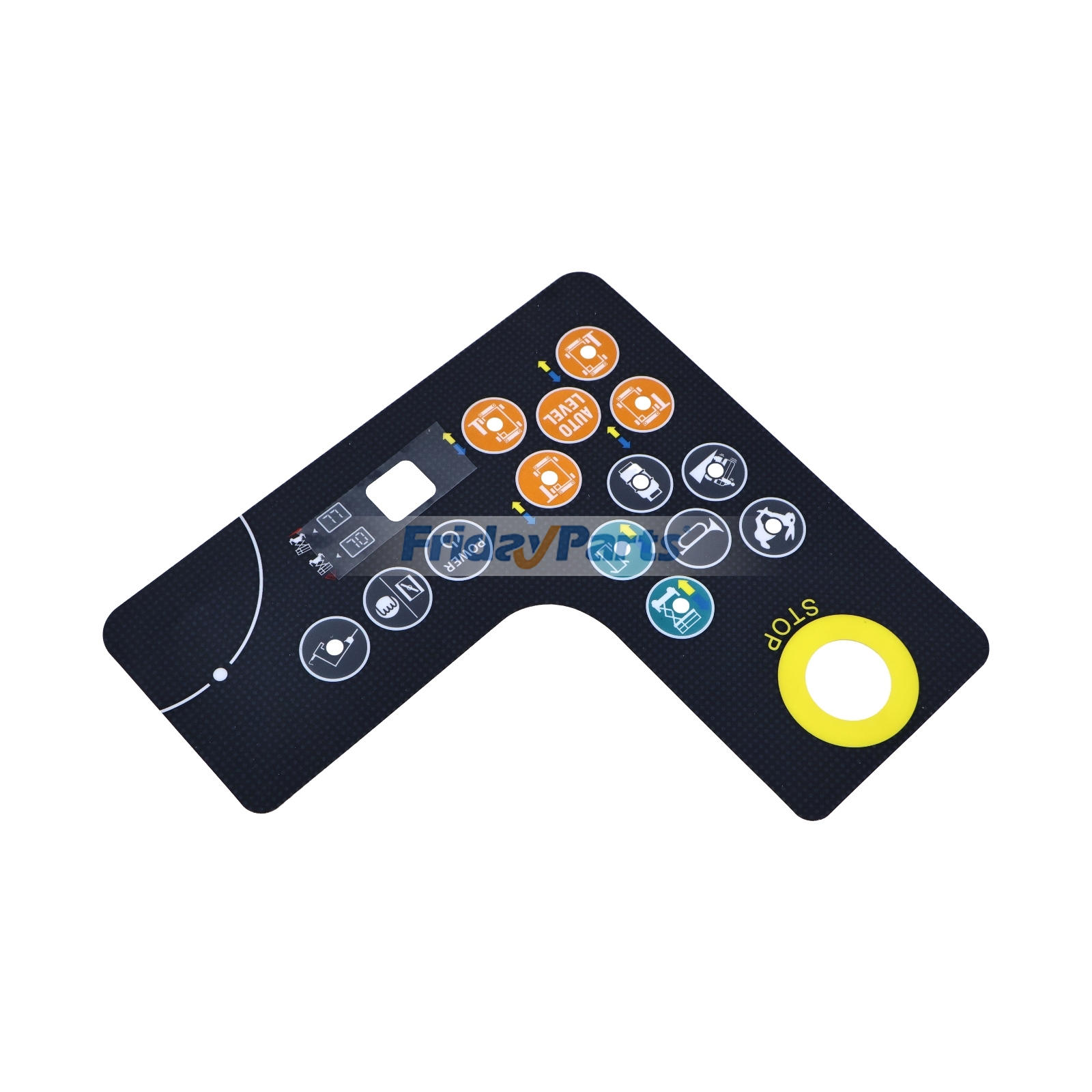 Adhesivo para panel de control 4130702377001 para plataforma elevadora de tijera LGMG SR1623D SR1218D SR1018D SR5390D. Calidad superior con 3 años de garantía. Para OTRA MARCA