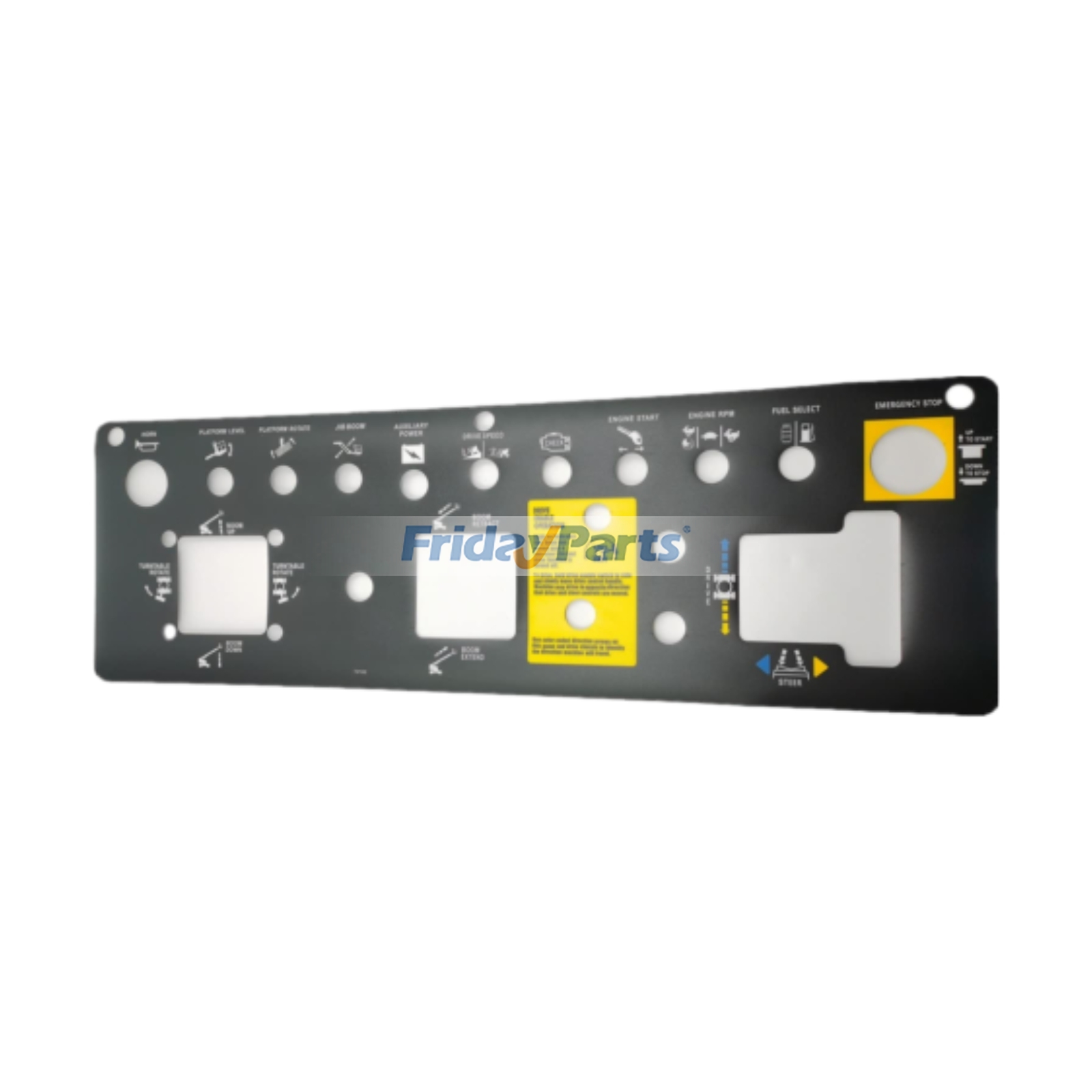 Calcomanía para panel de control 72162GT para elevadores telescópicos Genie S-60 S-65 S-80 S-85