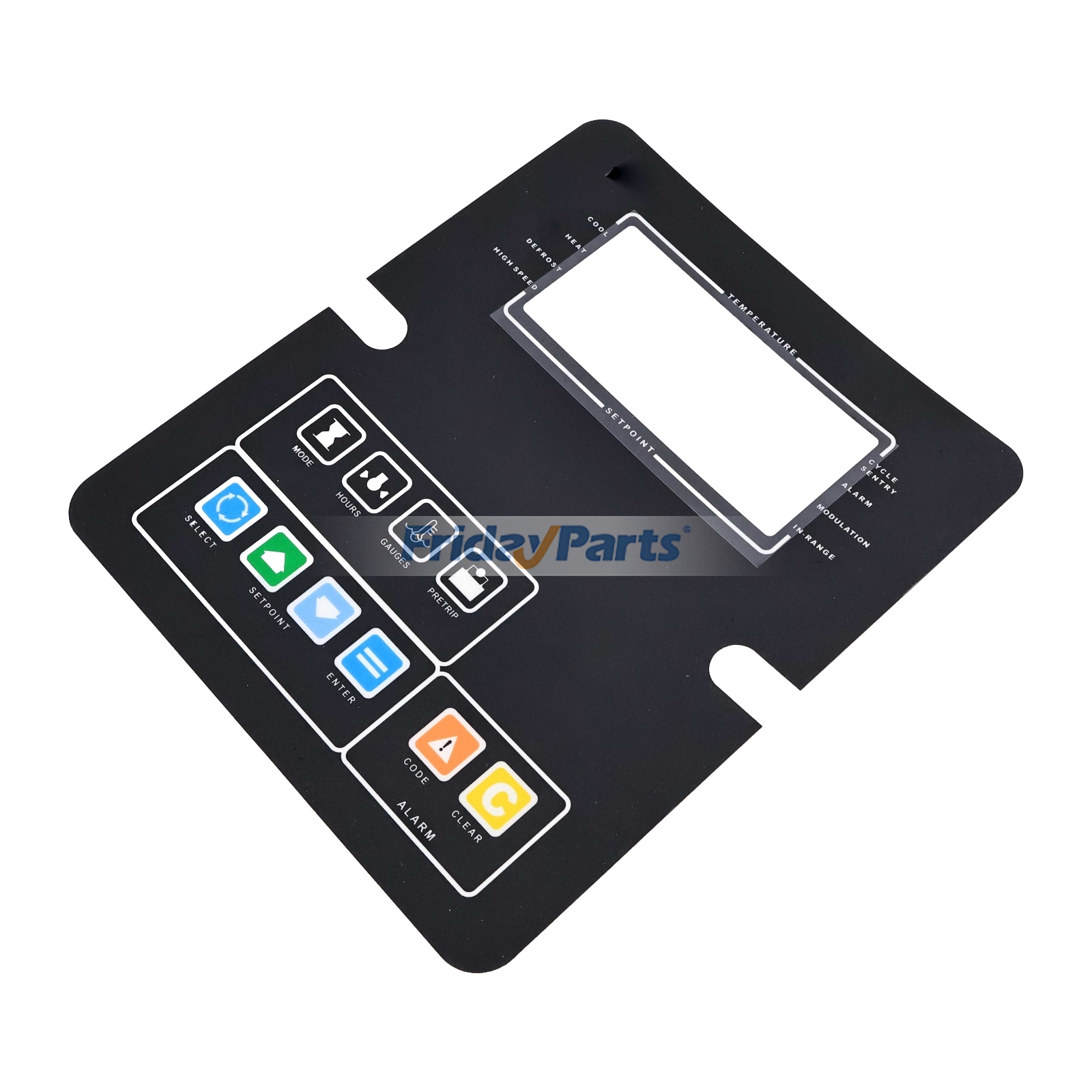 Control Panel Decal compatible with Transport Refrigeration