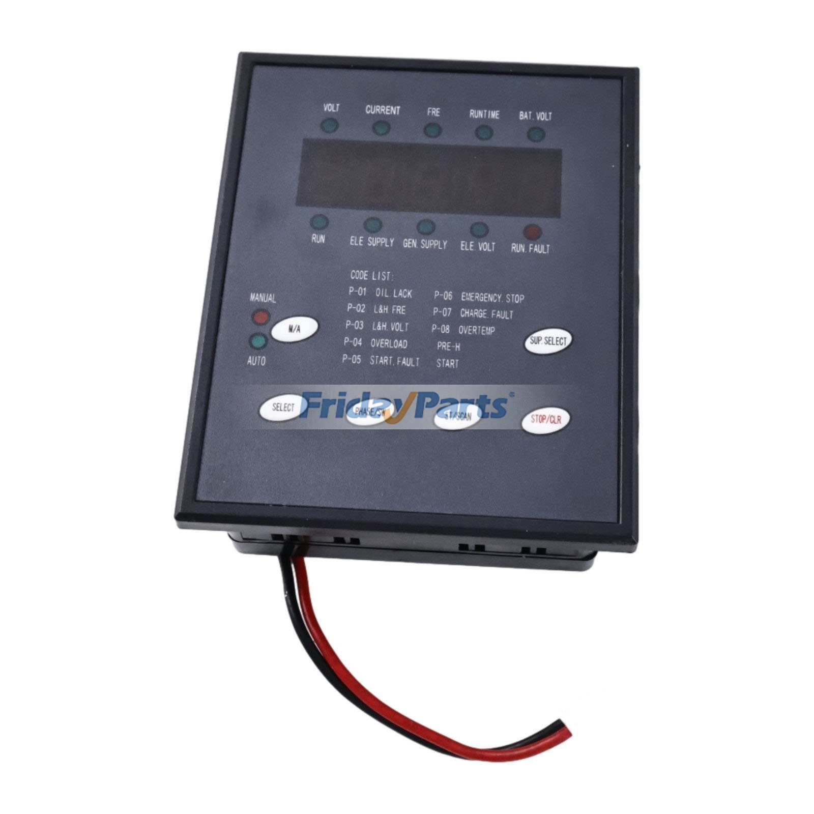 Écran de contrôle 380 V 50 Hz KI-MB(ATS)-D2-1/G pour générateur Kipor KDE19EA KDE19STA KDE12STA