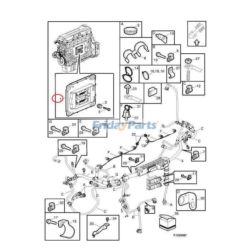 FridayParts Steuereinheit